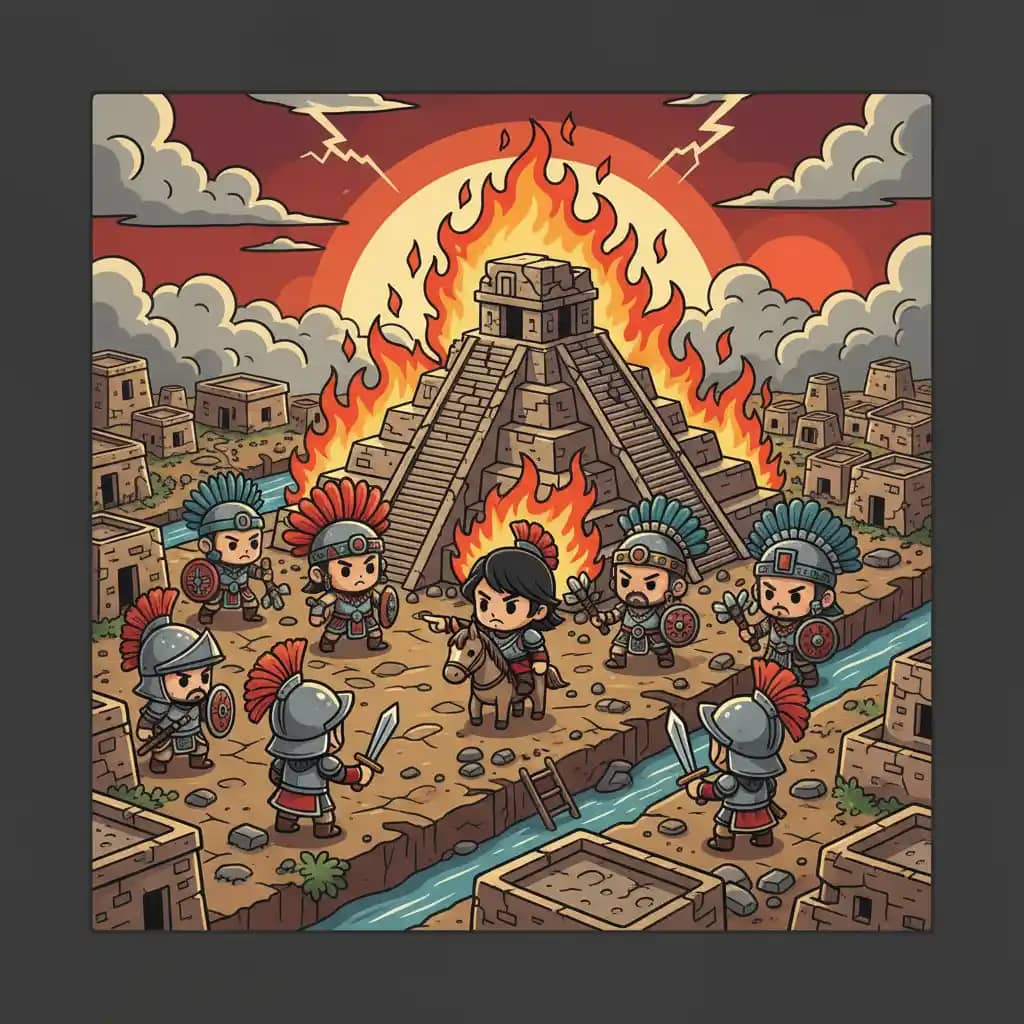 Caída de Tenochtitlán
