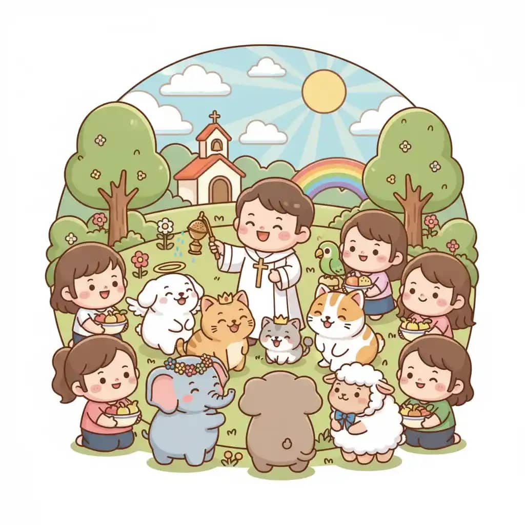 Día Mundial Bendecir Animales