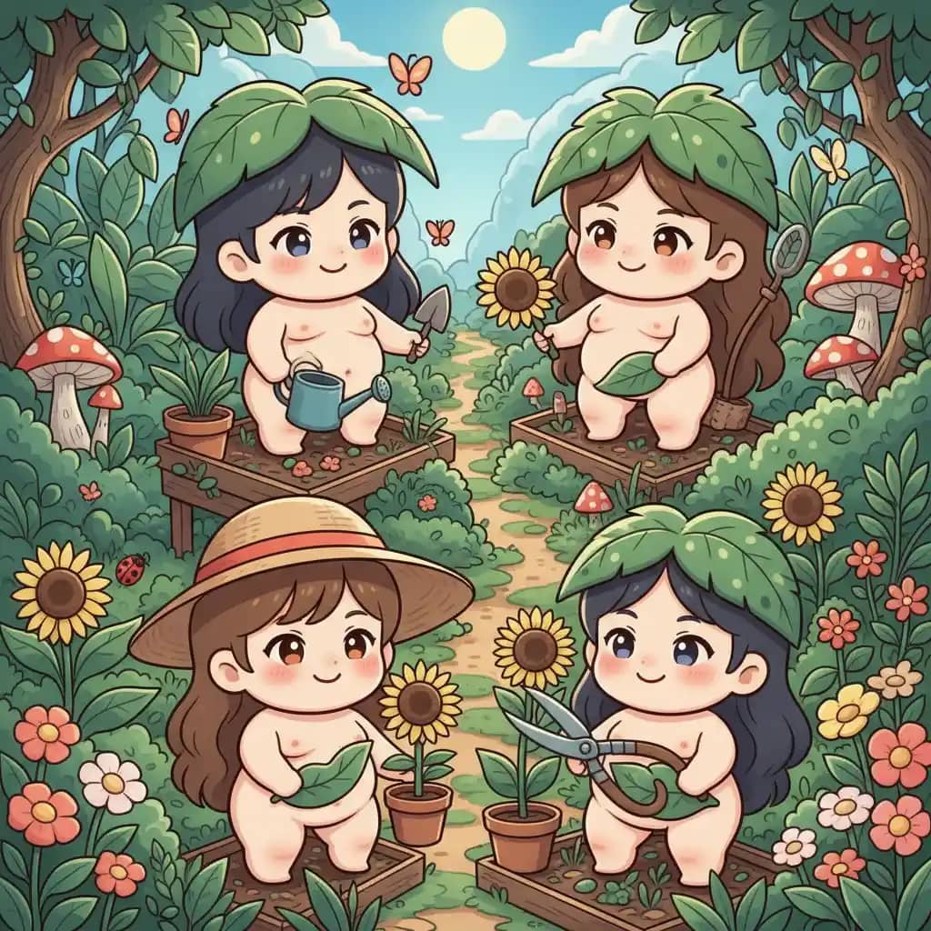 Día Mundial de la Jardinería nudista