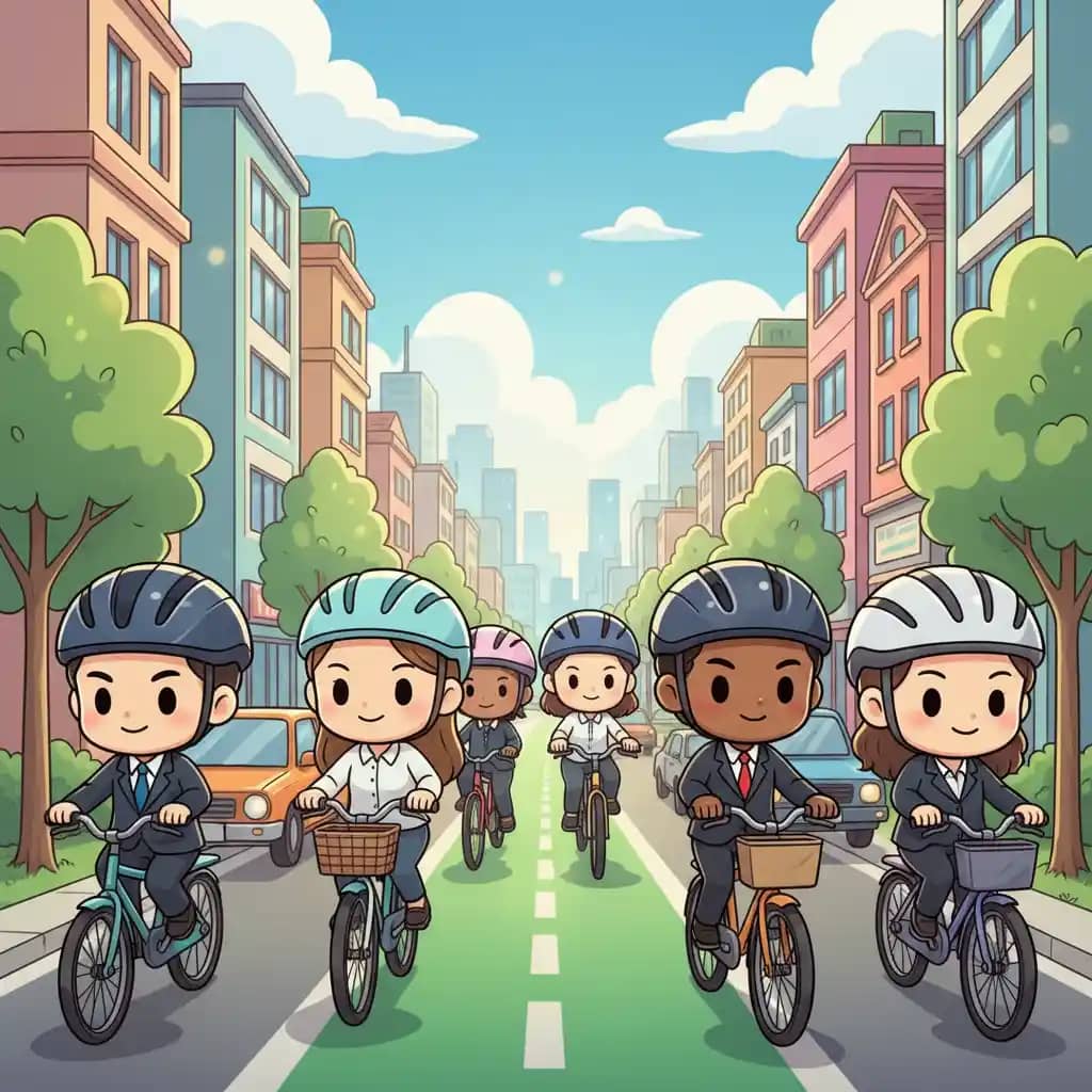 Día de ir en bicicleta al trabajo