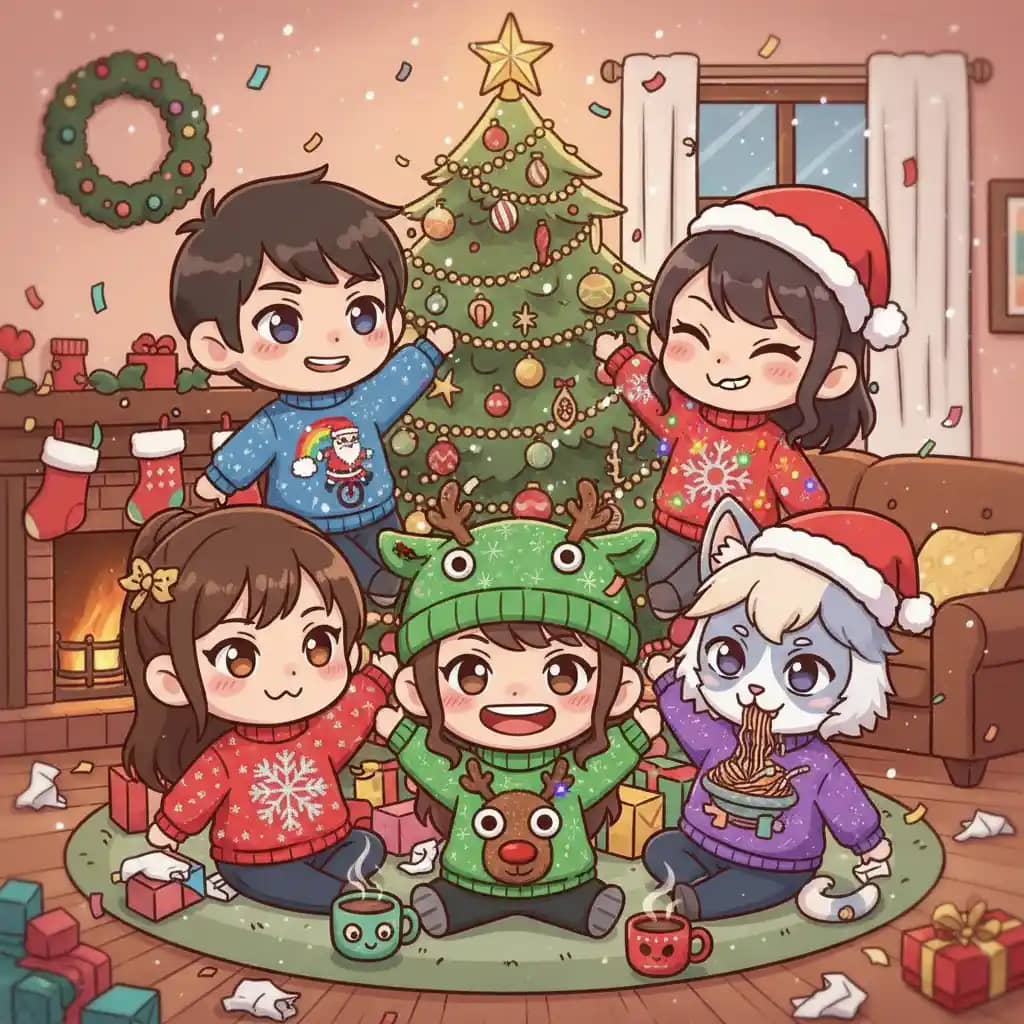 Día del Jersey Navideño Feo