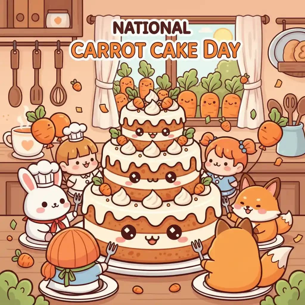 Día Nacional del Pastel de Zanahoria