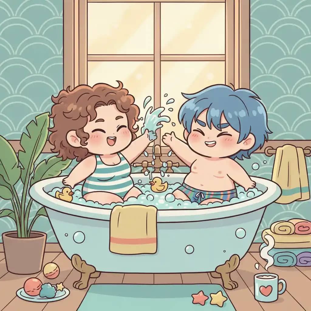 Día de Bañarse con un Amigo con Derecho