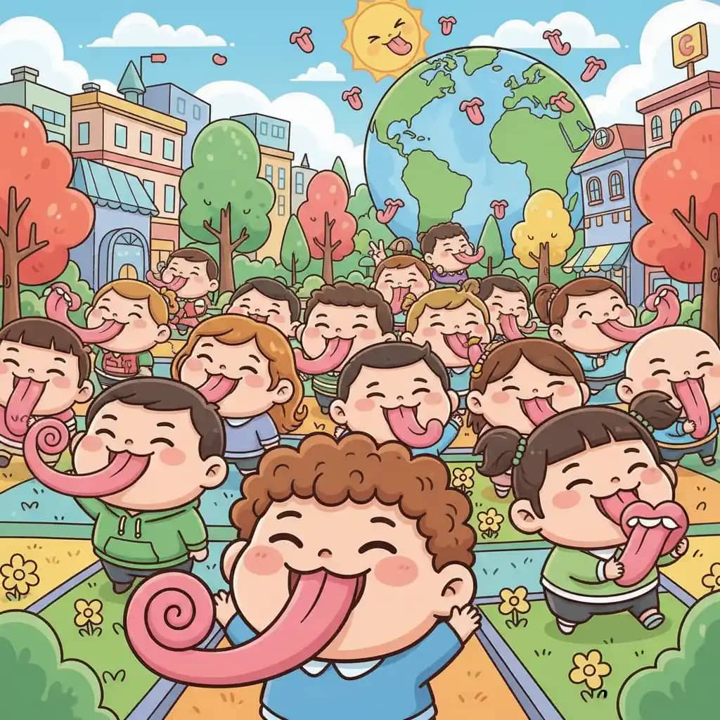 Día Mundial de Sacar la Lengua