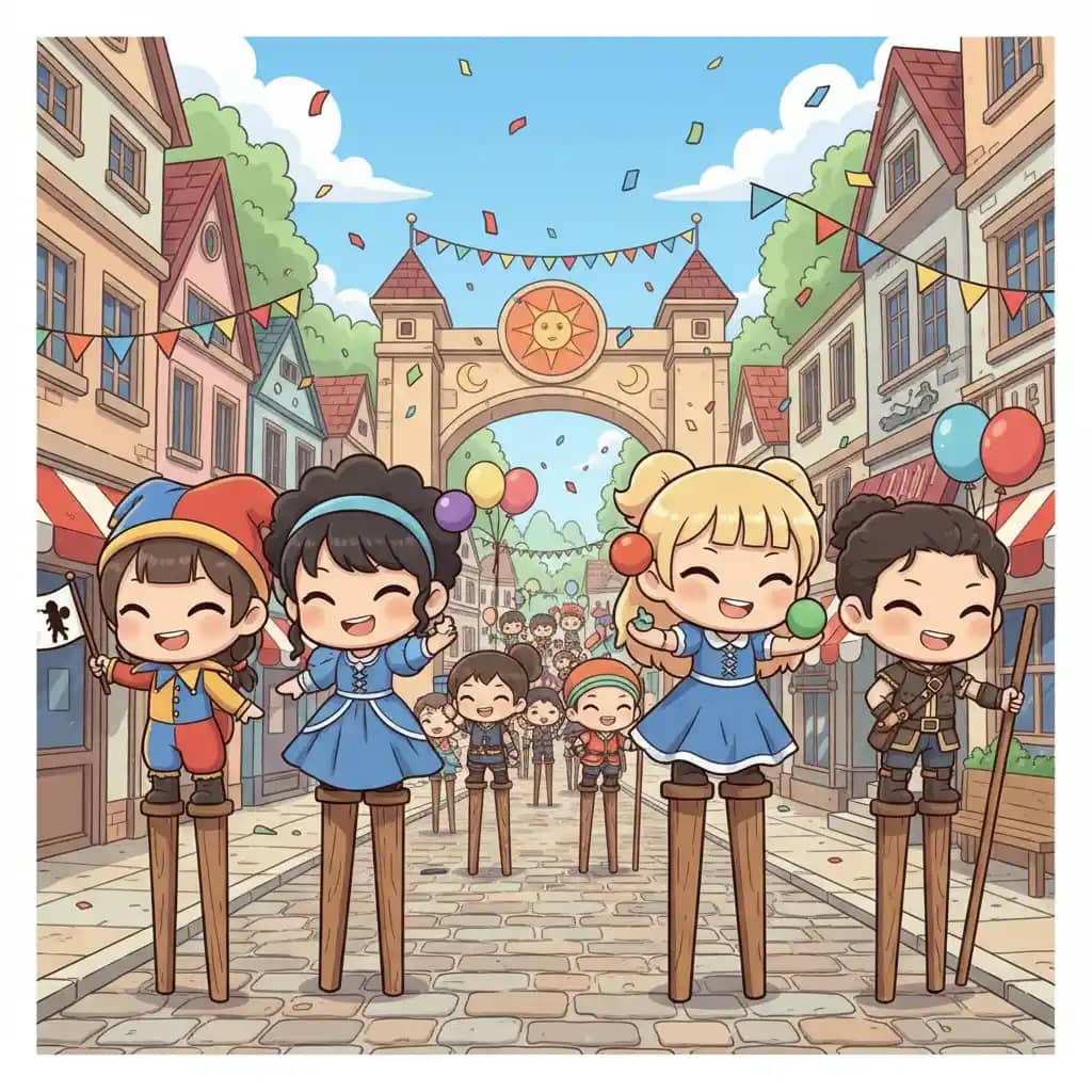 Día de Caminar en Zancos