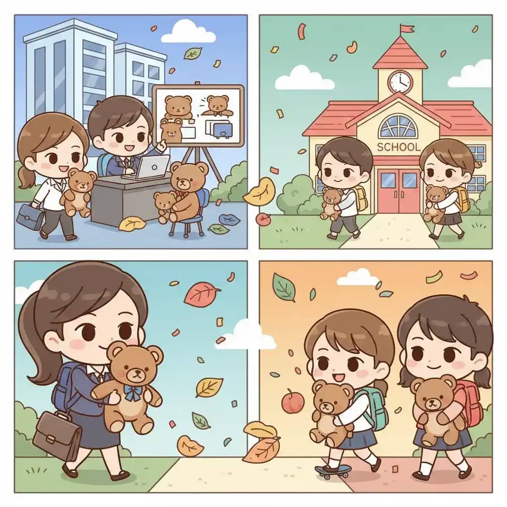 Día de Llevar tu Oso Teddy al Trabajo y a la Escuela
