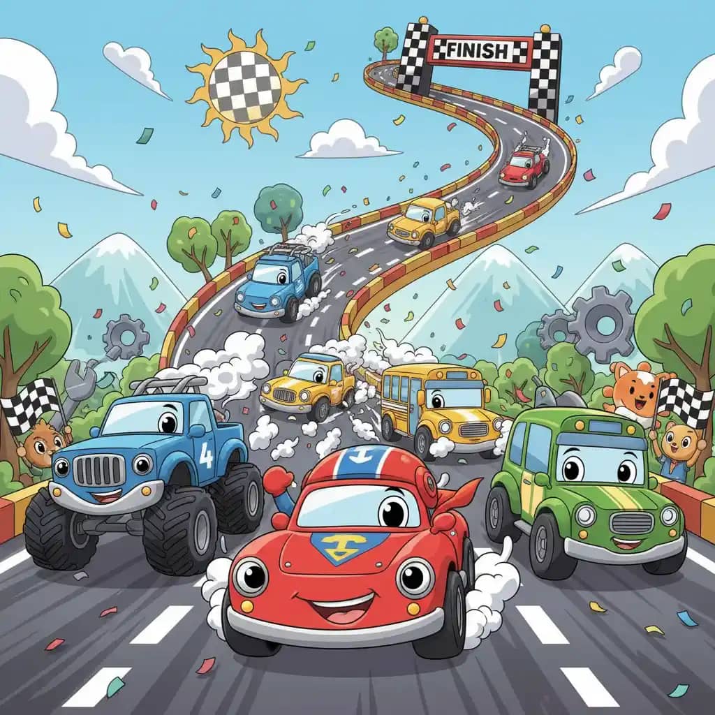Día de Hacer una Carrera de Autos