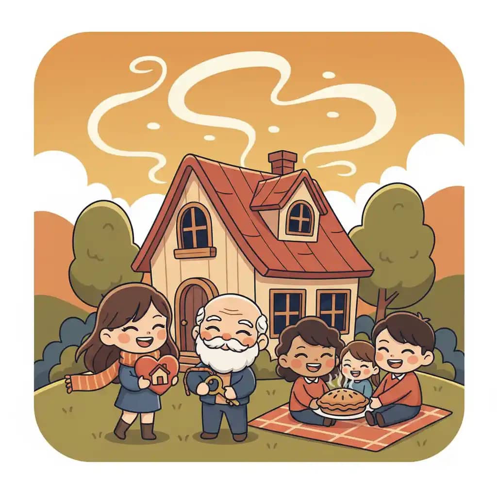 Día de Agradecer que se Tiene una Casa