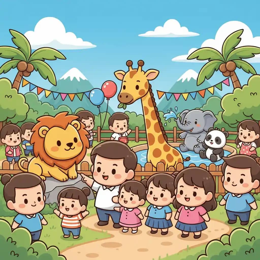 Día de Visitar el Zoológico