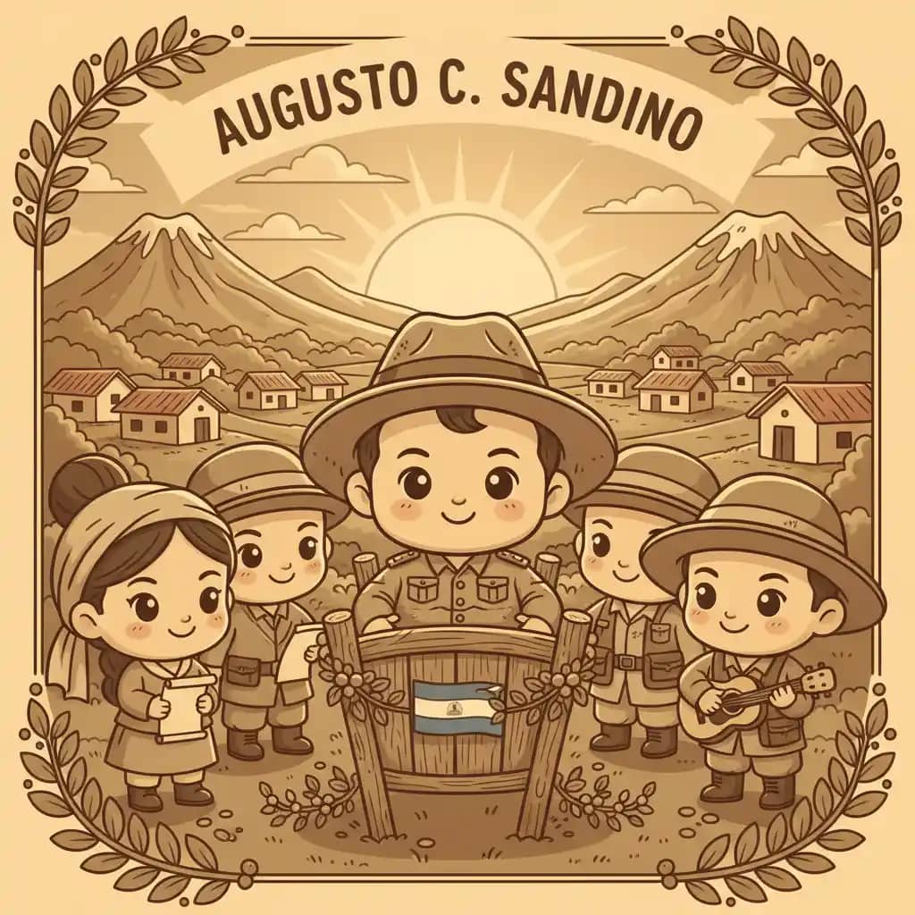 Natalicio de Augusto C. Sandino (en 1895) Natalicio de Augusto C. Sandino (en 1895)