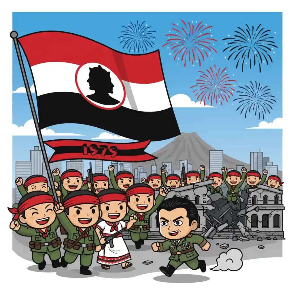 Triunfo de la Revolución Popular (contra la dictadura de Anastasio Somoza Debayle en 1979) Triunfo de la Revolución Popular (contra la dictadura de Anastasio Somoza Debayle en 1979)