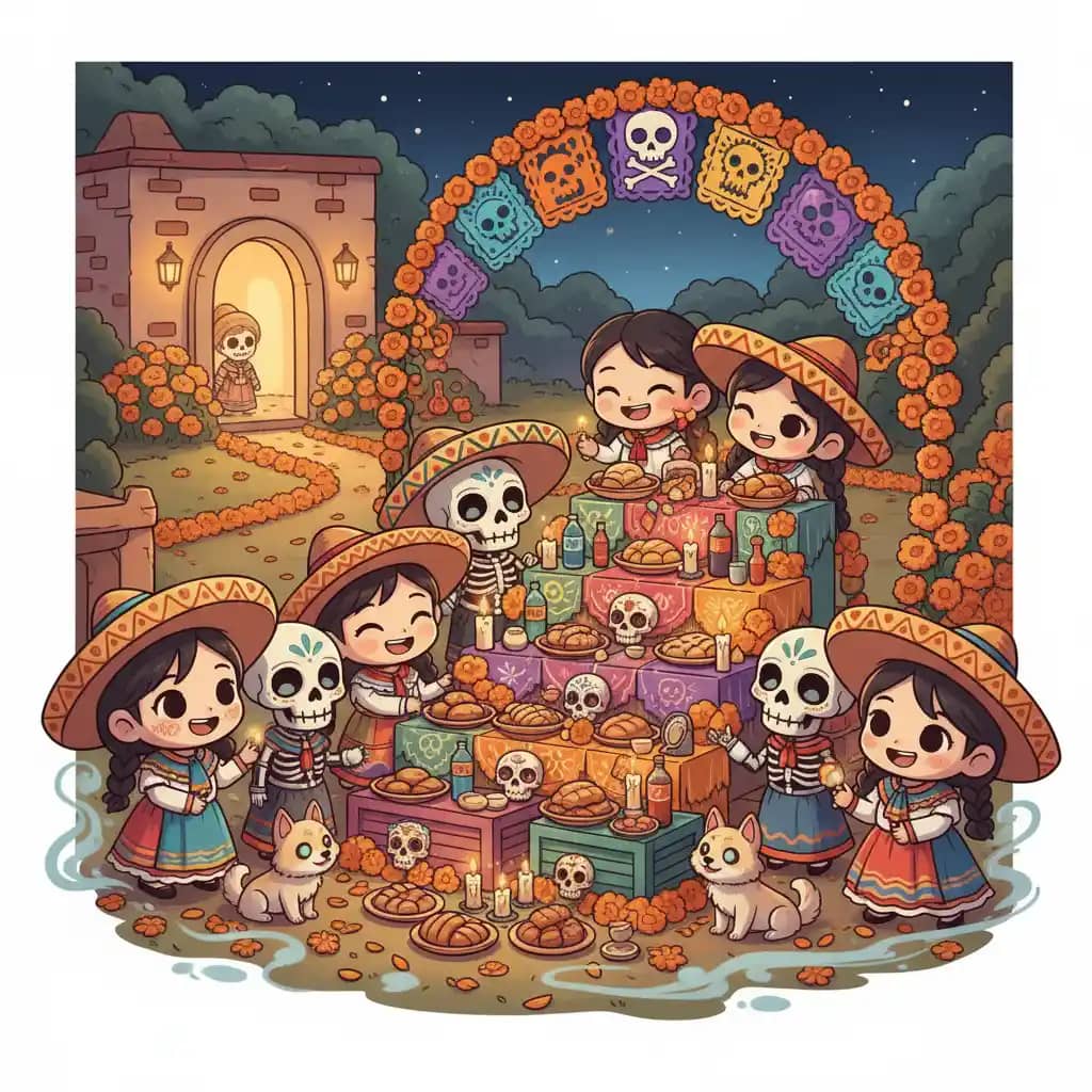Día de los Fieles Difuntos (2.º día referente al día de muertos) Día de los Fieles Difuntos (2.º día referente al día de muertos)