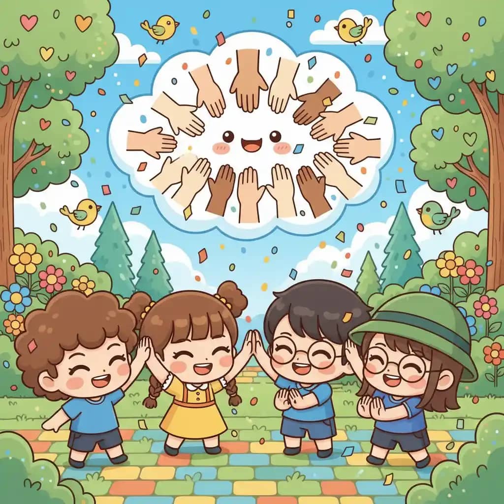Día de Chocar las Manos Día de Chocar las Manos