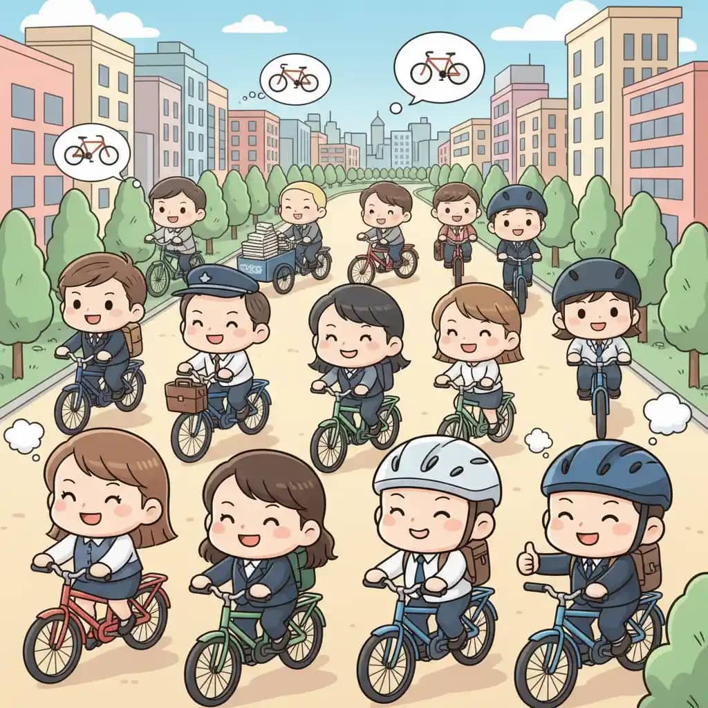 Día de ir en Bicicleta al Trabajo Día de ir en Bicicleta al Trabajo